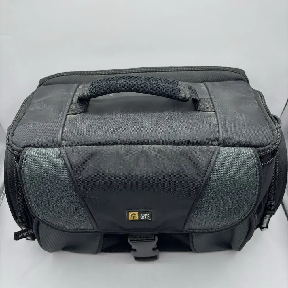 Minolta Maxxum 400si 35mm Film SLR Camera Tamron 28-200mm Lens Case Logic Bag